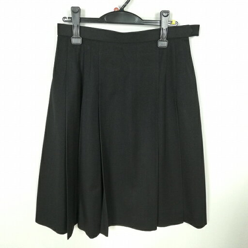 スクールスカート 冬物 w69-丈64 黒 山口岩国高校 プリーツ 学生服 制服 女子 中古 HK9072 スクールスカート 冬物 w69-丈64 黒 山口岩国高校 プリーツ 学生服 制服 女子 中古 HK9072