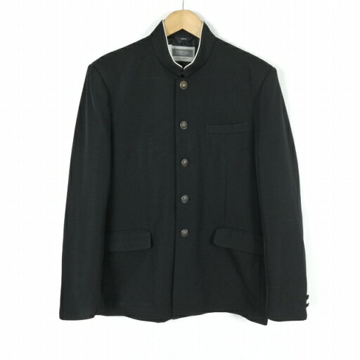 学生服 学ラン 170A 男子 上着 ウール混 標準型学生服 ラウンドカラー カシドス 黒 中古 ランクC a3 JJ6411 学生服 学ラン 170A 男子 上着 ウール混 標準型学生服 ラウンドカラー カシドス 黒 中古 ランクC a3 JJ6411