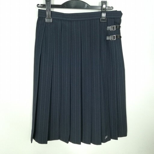 スクールスカート 夏物 w60-丈62 ストライプ 福岡南筑高校 プリーツ 学生服 制服 女子 中古 HK8139 スクールスカート 夏物 w60-丈62 ストライプ 福岡南筑高校 プリーツ 学生服 制服 女子 中古 HK8139