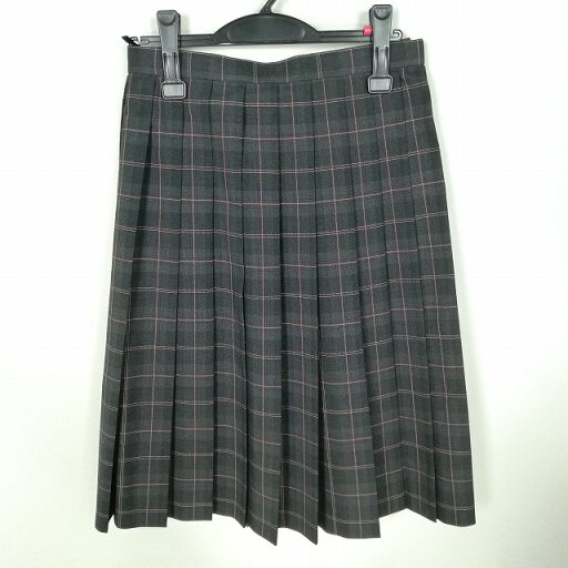 スクールスカート 夏物 w63-丈63 チェック 宮崎日章学園高校 プリーツ 学生服 制服 女子 中古 HK8146 スクールスカート 夏物 w63-丈63 チェック 宮崎日章学園高校 プリーツ 学生服 制服 女子 中古 HK8146