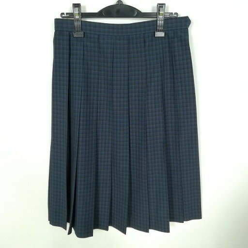 スクールスカート 夏物 w66-丈66 チェック 中学 高校 プリーツ 学生服 制服 女子 中古 HK8147 スクールスカート 夏物 w66-丈66 チェック 中学 高校 プリーツ 学生服 制服 女子 中古 HK8147