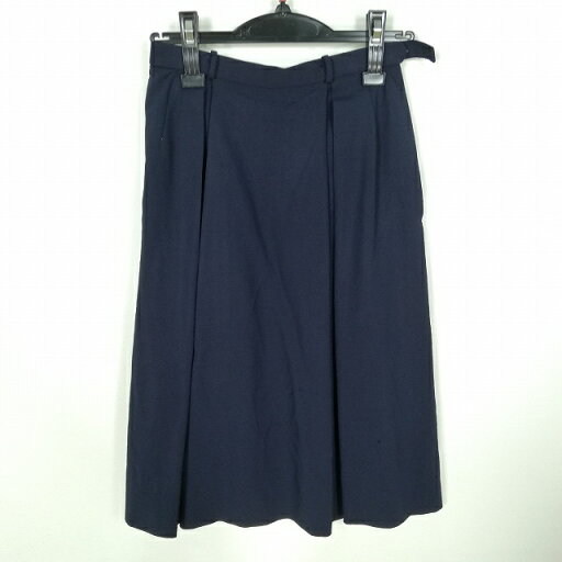 スクールスカート 夏物 w60-丈63 紺 中学 高校 プリーツ 学生服 制服 女子 中古 HK8156 スクールスカート 夏物 w60-丈63 紺 中学 高校 プリーツ 学生服 制服 女子 中古 HK8156