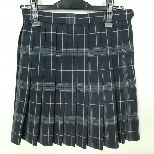 スクールスカート 夏物 w60-丈45 チェック 中学 高校 ミニ丈 プリーツ 学生服 制服 女子 中古 HK6660 スクールスカート 夏物 w60-丈45 チェック 中学 高校 ミニ丈 プリーツ 学生服 制服 女子 中古 HK6660