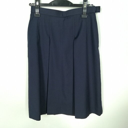 スクールスカート 夏物 w66-丈60 紺 中学 高校 プリーツ 学生服 制服 女子 中古 HK8232 スクールスカート 夏物 w66-丈60 紺 中学 高校 プリーツ 学生服 制服 女子 中古 HK8232