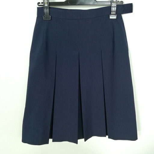 スクールスカート 夏物 w66-丈53 紺 中学 高校 プリーツ 学生服 制服 女子 中古 HK8238 スクールスカート 夏物 w66-丈53 紺 中学 高校 プリーツ 学生服 制服 女子 中古 HK8238