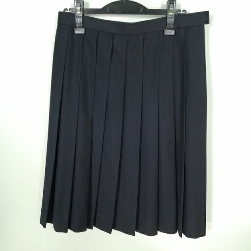 スクールスカート 大きいサイズ 冬物 w72-丈61 紺 中学 高校 プリーツ 学生服 制服 女子 中古 HK9937 スクールスカート 大きいサイズ 冬物 w72-丈61 紺 中学 高校 プリーツ 学生服 制服 女子 中古 HK9937