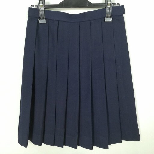 スクールスカート 冬物 w60-丈54 紺 中学 高校 森英恵 プリーツ 学生服 制服 女子 中古 HK5666 スクールスカート 冬物 w60-丈54 紺 中学 高校 森英恵 プリーツ 学生服 制服 女子 中古 HK5666
