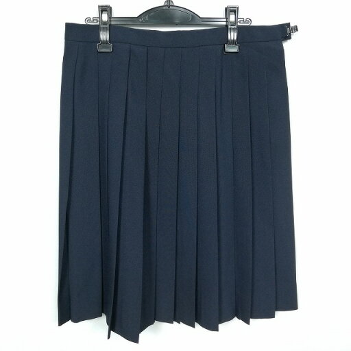 スクールスカート 大きいサイズ 夏物 w78-丈62 紺 中学 高校 プリーツ 学生服 制服 女子 中古 HK5849 スクールスカート 大きいサイズ 夏物 w78-丈62 紺 中学 高校 プリーツ 学生服 制服 女子 中古 HK5849