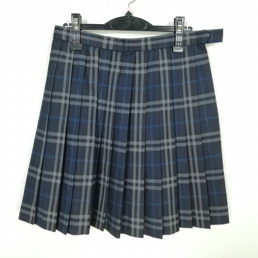 スクールスカート 大きいサイズ 冬物 w72-丈51 チェック 中学 高校 プリーツ 学生服 制服 女子 中古 HK6457 スクールスカート 大きいサイズ 冬物 w72-丈51 チェック 中学 高校 プリーツ 学生服 制服 女子 中古 HK6457