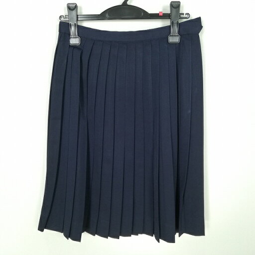 スクールスカート 冬物 w63-丈58 紺 中学 高校 プリーツ 学生服 制服 女子 中古 HK6554 スクールスカート 冬物 w63-丈58 紺 中学 高校 プリーツ 学生服 制服 女子 中古 HK6554