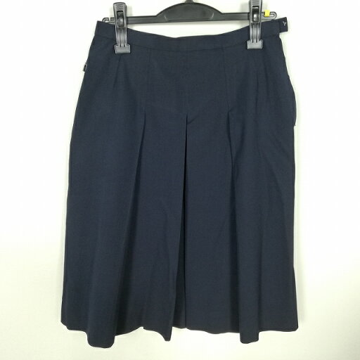 スクールスカート 夏物 w69-丈62 紺 中学 高校 プリーツ 学生服 制服 女子 中古 HK9297 スクールスカート 夏物 w69-丈62 紺 中学 高校 プリーツ 学生服 制服 女子 中古 HK9297