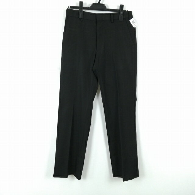 学生ズボン 冬物 W74 トンボ 標準型学生服 男子 学ラン 冬ズボン カシドス ノータック 中古 黒 ランクC a2 PP4532