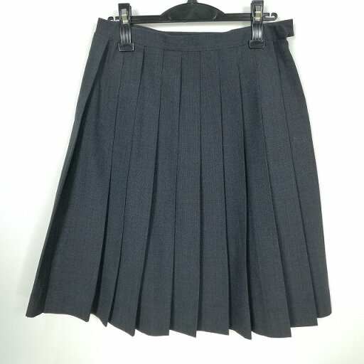 スクールスカート 夏物 w69-丈60 ストライプ 中学 高校 プリーツ 学生服 制服 女子 中古 HK6475 スクールスカート 夏物 w69-丈60 ストライプ 中学 高校 プリーツ 学生服 制服 女子 中古 HK6475