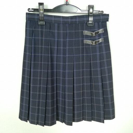 スクールスカート 夏物 w63-丈51 チェック 中学 高校 プリーツ 学生服 制服 女子 中古 HK9306 スクールスカート 夏物 w63-丈51 チェック 中学 高校 プリーツ 学生服 制服 女子 中古 HK9306