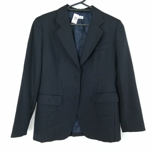ブレザー 上着 S ELLE 冬物 女子 学生服 中学 高校 紺 制服 中古 ランクC EY1800 ブレザー 上着 S ELLE 冬物 女子 学生服 中学 高校 紺 制服 中古 ランクC EY1800
