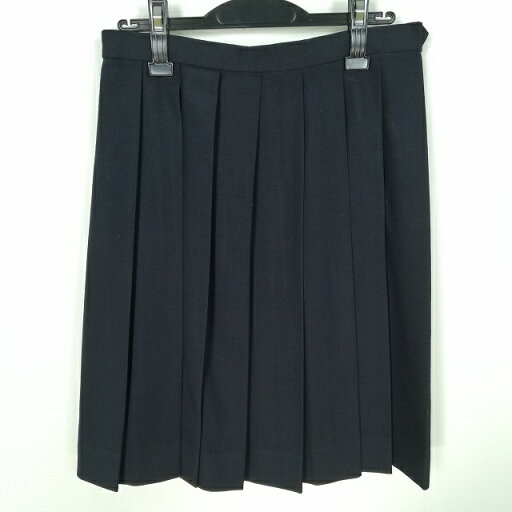 スクールスカート 冬物 w66-丈57 紺 中学 高校 プリーツ 学生服 制服 女子 中古 HK6558 スクールスカート 冬物 w66-丈57 紺 中学 高校 プリーツ 学生服 制服 女子 中古 HK6558