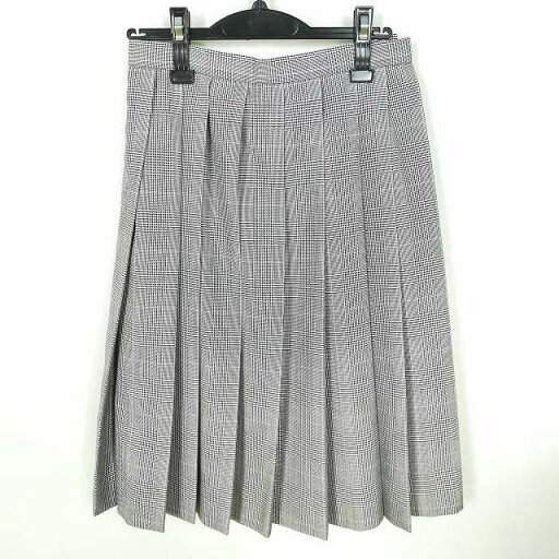 スクールスカート 冬物 w66-丈63 チェック 宮崎日章学園高校 プリーツ 学生服 制服 女子 中古 HK8270 スクールスカート 冬物 w66-丈63 チェック 宮崎日章学園高校 プリーツ 学生服 制服 女子 中古 HK8270