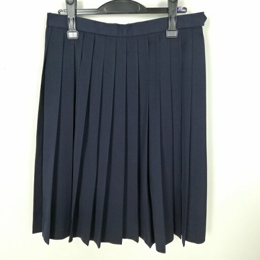 スクールスカート 大きいサイズ 冬物 w75-丈62 紺 中学 高校 プリーツ 学生服 制服 女子 中古 HK4003 スクールスカート 大きいサイズ 冬物 w75-丈62 紺 中学 高校 プリーツ 学生服 制服 女子 中古 HK4003