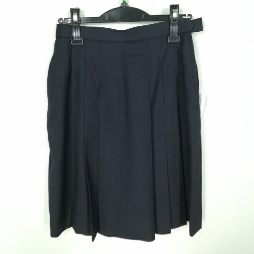 スクールスカート 冬物 w66-丈53 紺 中学 高校 プリーツ 学生服 制服 女子 中古 HK6629 スクールスカート 冬物 w66-丈53 紺 中学 高校 プリーツ 学生服 制服 女子 中古 HK6629