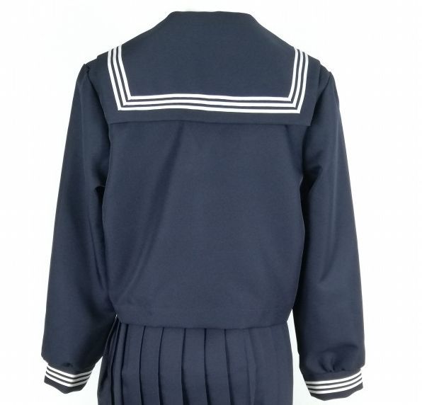 新品 冬 セーラー服 紺 白3本線 上着 tam_u_2000