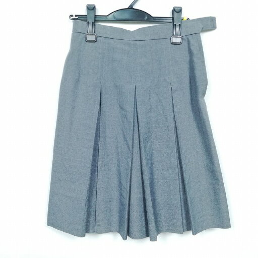 スクールスカート 夏物 w69-丈54 グレー 中学 高校 プリーツ 学生服 制服 女子 中古 HK5015 スクールスカート 夏物 w69-丈54 グレー 中学 高校 プリーツ 学生服 制服 女子 中古 HK5015