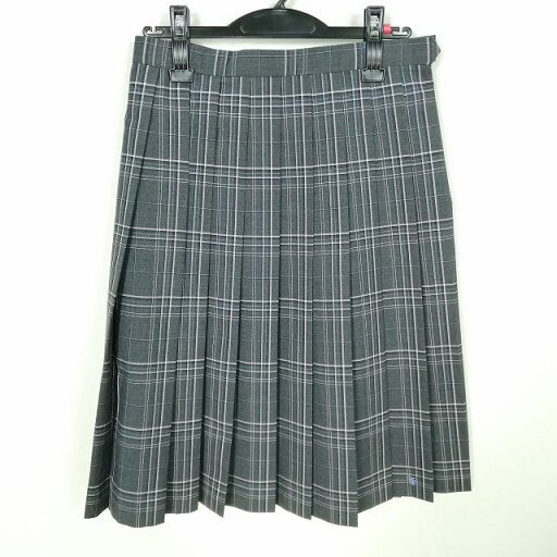 スクールスカート 夏物 w63-丈62 チェック 東京田無第二中学 プリーツ 学生服 制服 女子 中古 HK6513 スクールスカート 夏物 w63-丈62 チェック 東京田無第二中学 プリーツ 学生服 制服 女子 中古 HK6513