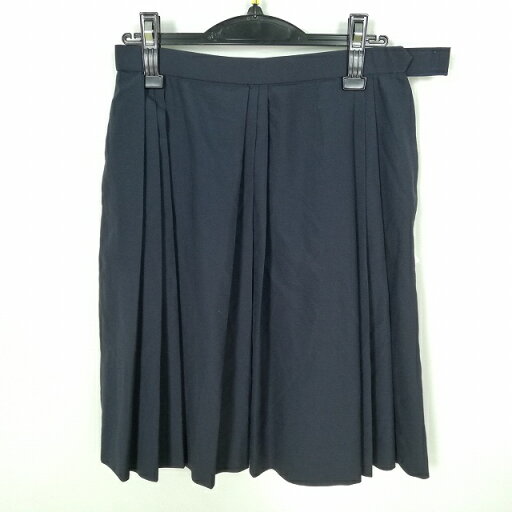 スクールスカート 夏物 w69-丈56 紺 中学 高校 プリーツ 学生服 制服 女子 中古 HK6687 スクールスカート 夏物 w69-丈56 紺 中学 高校 プリーツ 学生服 制服 女子 中古 HK6687