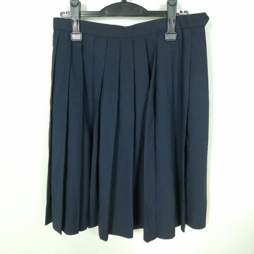 スクールスカート 大きいサイズ 夏物 w72-丈58 紺 中学 高校 プリーツ 学生服 制服 女子 中古 HK6691 スクールスカート 大きいサイズ 夏物 w72-丈58 紺 中学 高校 プリーツ 学生服 制服 女子 中古 HK6691