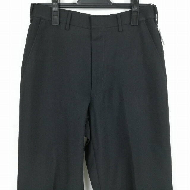 学生ズボン 夏物 W72 トンボ 標準型学生服 男子 学ラン 夏ズボン ノータック 中古 黒 ランクC a2 PP4553