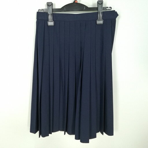 スクールスカート 夏物 w60-丈59 紺 中学 高校 プリーツ 学生服 制服 女子 中古 HK4796 スクールスカート 夏物 w60-丈59 紺 中学 高校 プリーツ 学生服 制服 女子 中古 HK4796