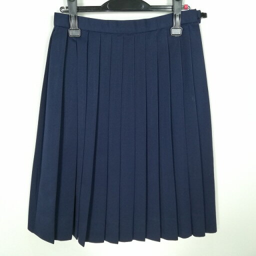 スクールスカート 冬物 w63-丈63 紺 中学 高校 プリーツ 学生服 制服 女子 中古 HK6597 スクールスカート 冬物 w63-丈63 紺 中学 高校 プリーツ 学生服 制服 女子 中古 HK6597