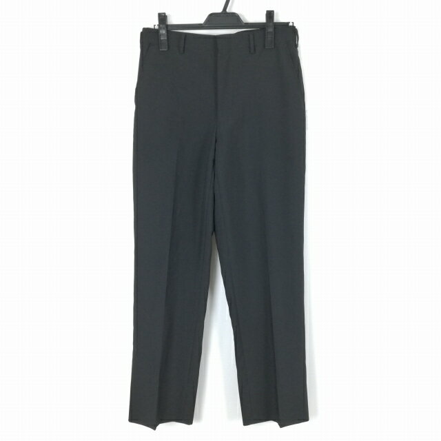 学生ズボン 夏物 W78 標準型学生服 男子 学ラン 夏ズボン ノータック 中古 黒 ランクB a2 PP4567