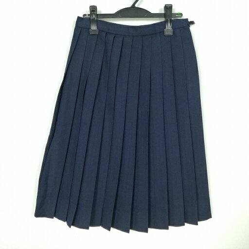 スクールスカート 冬物 w66-丈66 紺 中学 高校 プリーツ 学生服 制服 女子 中古 HK4911 スクールスカート 冬物 w66-丈66 紺 中学 高校 プリーツ 学生服 制服 女子 中古 HK4911