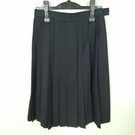 スクールスカート 冬物 w66-丈66 紺 中学 高校 プリーツ 学生服 制服 女子 中古 HK4914 スクールスカート 冬物 w66-丈66 紺 中学 高校 プリーツ 学生服 制服 女子 中古 HK4914