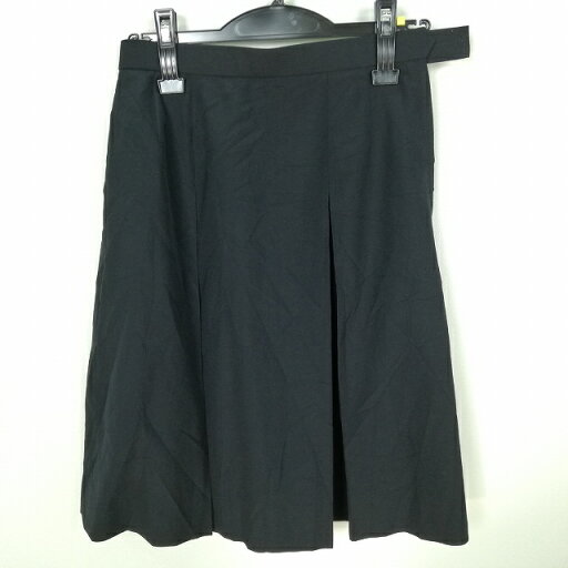 スクールスカート 夏物 w69-丈58 黒 中学 高校 プリーツ 学生服 制服 女子 中古 HK6704 スクールスカート 夏物 w69-丈58 黒 中学 高校 プリーツ 学生服 制服 女子 中古 HK6704