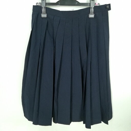 スクールスカート 大きいサイズ 冬物 w72-丈66 紺 中学 高校 プリーツ 学生服 制服 女子 中古 HK6728 スクールスカート 大きいサイズ 冬物 w72-丈66 紺 中学 高校 プリーツ 学生服 制服 女子 中古 HK6728