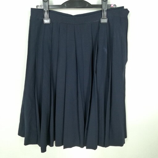 スクールスカート 大きいサイズ 夏物 w72-丈60 紺 中学 高校 プリーツ 学生服 制服 女子 中古 HK6731 スクールスカート 大きいサイズ 夏物 w72-丈60 紺 中学 高校 プリーツ 学生服 制服 女子 中古 HK6731