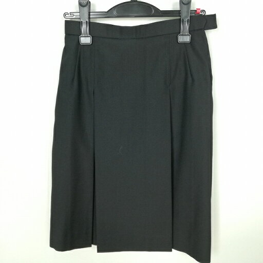 スクールスカート 夏物 w63-丈58 黒 中学 高校 プリーツ 学生服 制服 女子 中古 HK6742 スクールスカート 夏物 w63-丈58 黒 中学 高校 プリーツ 学生服 制服 女子 中古 HK6742