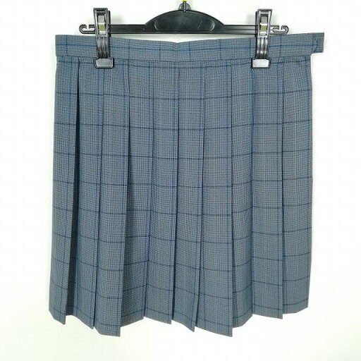 スクールスカート 夏物 w69-丈48 チェック 中学 高校 プリーツ 学生服 制服 女子 中古 HK9334 スクールスカート 夏物 w69-丈48 チェック 中学 高校 プリーツ 学生服 制服 女子 中古 HK9334