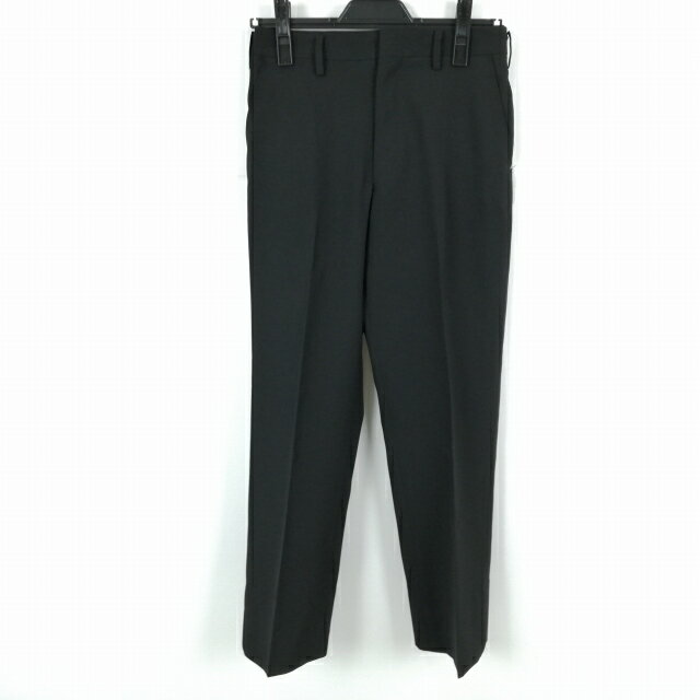 学生ズボン 夏物 W68 標準型学生服 男子 学ラン 夏ズボン カシドス ノータック 中古 黒 ランクB a2 PP4444