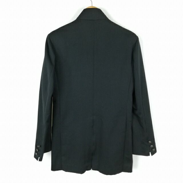 学生服 学ラン 176cm 男子 上着 変形学生服 詰襟 カシドス 黒 中古 ランクC JJ5209