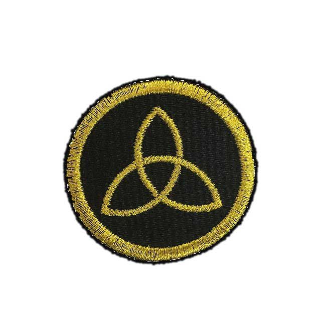 kamon-7【結三つ柏】4.5cm×4.5cm 刺繍 家紋ワッペン