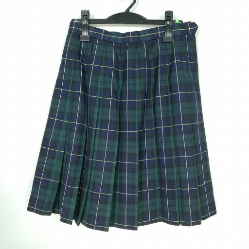 スクールスカート 冬物 w66-丈56 チェック 埼玉西武学園文理中学高校 プリーツ 学生服 制服 女子 中古 HK6934 スクールスカート 冬物 w66-丈56 チェック 埼玉西武学園文理中学高校 プリーツ 学生服 制服 女子 中古 HK6934