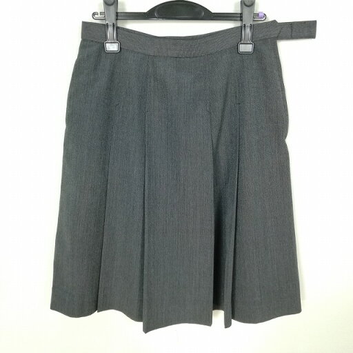 スクールスカート 大きいサイズ 夏物 w75-丈58 グレー 中学 高校 プリーツ 学生服 制服 女子 中古 HK7318 スクールスカート 大きいサイズ 夏物 w75-丈58 グレー 中学 高校 プリーツ 学生服 制服 女子 中古 HK7318