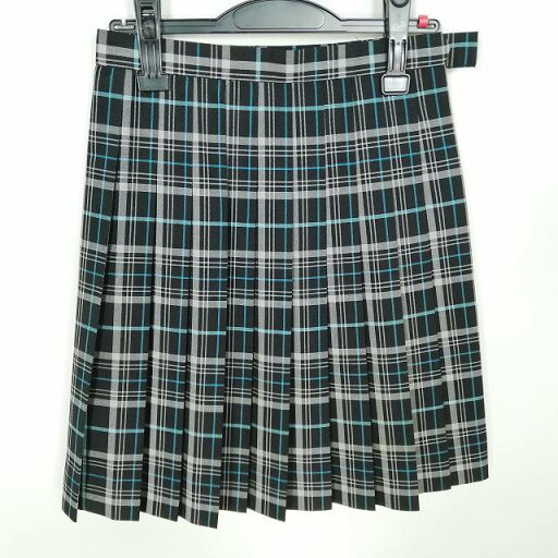 スクールスカート 夏物 w63-丈51 チェック 中学 高校 プリーツ 学生服 制服 女子 中古 HK9345 スクールスカート 夏物 w63-丈51 チェック 中学 高校 プリーツ 学生服 制服 女子 中古 HK9345