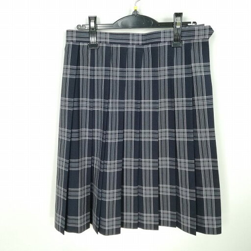 スクールスカート 夏物 w69-丈59 チェック 東海大学付属静岡翔洋高校 プリーツ 学生服 制服 女子 中古 HK9372 スクールスカート 夏物 w69-丈59 チェック 東海大学付属静岡翔洋高校 プリーツ 学生服 制服 女子 中古 HK9372