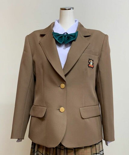 ブレザー シングル 茶 ブラウン 制服 上着 tam_40027 ブレザー シングル 茶 ブラウン 制服 上着 tam_40027