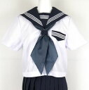 新品 夏 セーラー服 白 白3本線 前ファスナー 上着 tam_u_4969