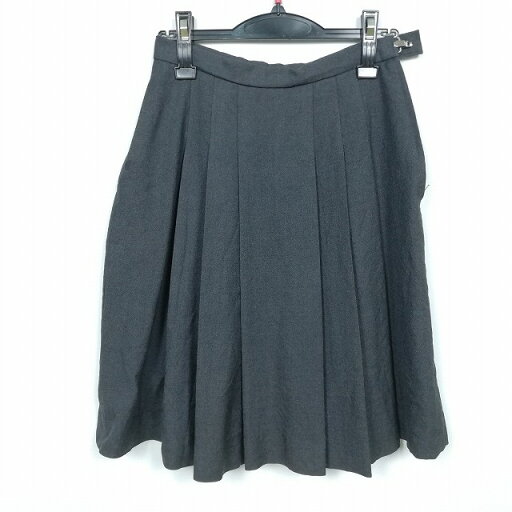 スクールスカート 冬物 w63-丈55 グレー 中学 高校 プリーツ 学生服 制服 女子 中古 HK4985 スクールスカート 冬物 w63-丈55 グレー 中学 高校 プリーツ 学生服 制服 女子 中古 HK4985