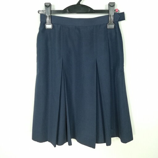 スクールスカート 夏物 w63-丈55 紺 香川三本松高校 プリーツ 学生服 制服 女子 中古 HK6778 スクールスカート 夏物 w63-丈55 紺 香川三本松高校 プリーツ 学生服 制服 女子 中古 HK6778